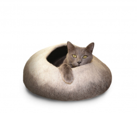 Ombre Wool Pet Cave - Natural